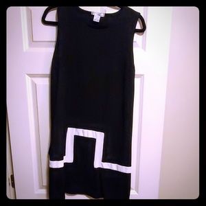 Black and white dress